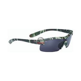 BBB BSG-54 kerékpáros szemüveg Kids matt zöld terepmintás keret / PC füst lencsékkel