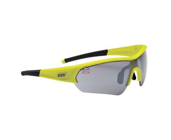 BBB Select BSG-43 kerékpáros szemüveg, neon sárga-fekete