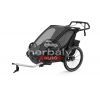 Thule Chariot Sport 2 10201023 Multifunkciós gyermekszállító, alumínium/fekete