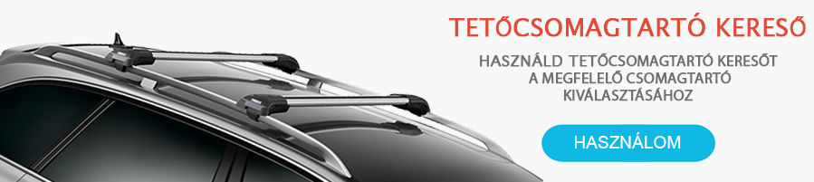 Tetőcsomagtartó kereső Herbályautó.hu