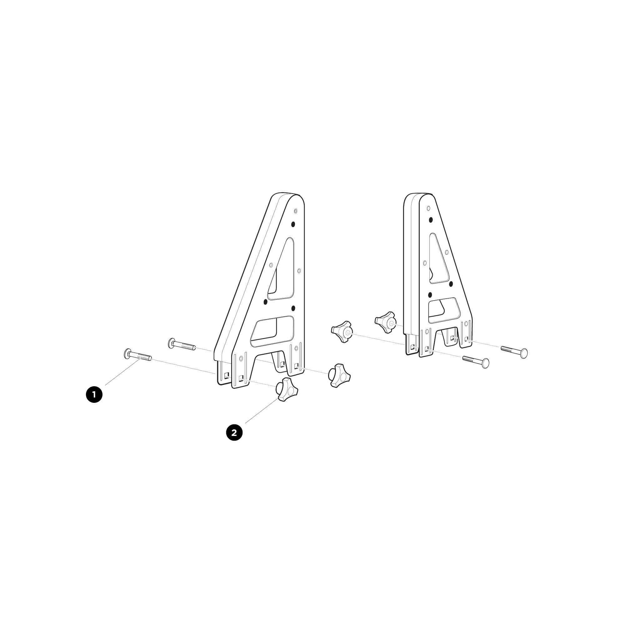 Thule csomagtartó támasz 502 Thule csomagtartó támasz 502