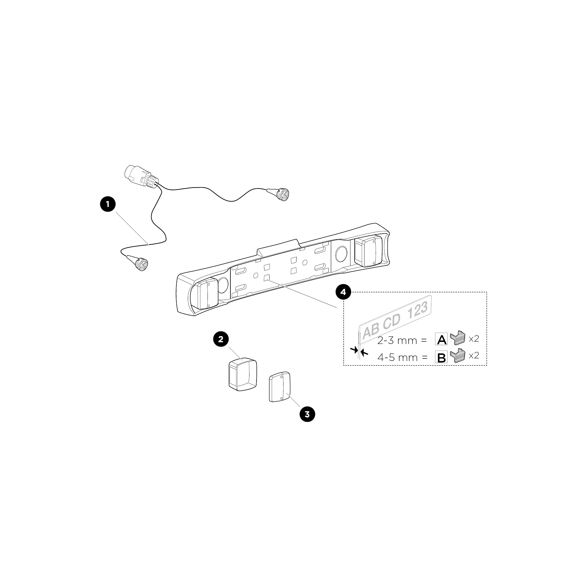 Thule Lightboard 976 világítástábla Thule Lightboard 976 világítástábla