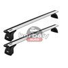 Thule Wingbar EVO 135 cm alumínium tetőcsomagtartó fix rögzítési ponttal rendelkező autókhoz (Citroen, Opel...) típusokra (THU_751000_KIT3155_711400)