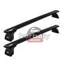 Thule Wingbar EVO 135 cm alumínium tetőcsomagtartó fix rögzítési ponttal rendelkező autókhoz ,fekete (Citroen, Opel...) típusokra (THU_751000_KIT3155_711420)