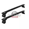 Thule Wingbar EVO alumínium tetőcsomagtartó fix rögzítési ponttal rendelkező autókhoz, fekete (THU_753000_KIT3128_711320)