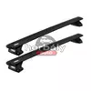 Thule Wingbar EVO 127 cm alumínium tetőcsomagtartó integrált tetősines autókhoz, fekete (Mitsubishi típusokra (THU_710600_KIT6016_711320)