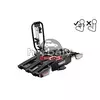 Thule EasyFold XT FIX4BIKE F 966500 3-as kerékpártartó vonóhorogra, Fekete