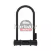 ABUS számzáras U-lakat AB_87787 Ultra Combo 410C/170HB230 fekete SH34 tartóval