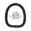 ABUS lakat AB_88692 Ivy Steel-O-Chain 9210/110 fekete