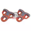BBB BPD-04A kerékpáros pedálstopli MultiClip multikomp. piros 7 fokos