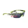 BBB BSG-54 kerékpáros szemüveg Kids matt neon sárga terepmintás keret / PC füst lencsékkel