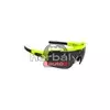 BBB BSG-61 kerékpáros szemüveg Commander fényes neon sárga keret / MLC ezüst lencsékkel