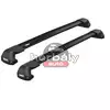 Thule Wingbar Edge 86 cm tetőcsomagtartó fixpontos autókhoz, fekete (Holden, Opel... típusokra (THU_720700_KIT7089_721320_721320) 
