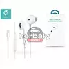 Devia sztereó felvevős fülhallgató - Lightning and Bluetooth - Devia Smart Earpods for iPhone - fehér