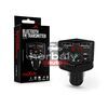 Maxlife Bluetooth FM-transmitter/szivargyújtó töltő - 2xUSB + microSD kártyaolvasó - Maxlife MXFT-02 - 5V/3.1A - fekete