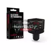 Maxlife Bluetooth FM-transmitter/szivargyújtó töltő - 2xUSB + microSD kártyaolvasó - Maxlife MXFT-02 - 5V/3.1A - fekete