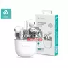Devia TWS Bluetooth sztereó headset v5.0 + töltőtok - Devia Joy A10 Series True Wireless Earphones with Charging Case - fehér