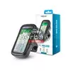 Univerzális kerékpárra szerelhető, por- és cseppálló telefontartó max. 6,5&quot, méretű készülékekhez - Forever BH-100XXL Bike Holder - fekete