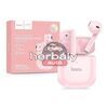 HOCO TWS Bluetooth sztereó headset v5.3 + töltőtok - HOCO EW19 Plus True Wireless Earphones with Charging Case - rózsaszín