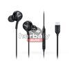 Samsung gyári sztereó felvevős fülhallgató - EO-IC100BBE tuned by AKG - Type-C csatlakozó - fekete (ECO csomagolás)