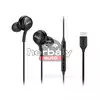 Samsung gyári sztereó felvevős fülhallgató - EO-IC100BBE tuned by AKG - Type-C csatlakozó - fekete (ECO csomagolás)