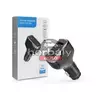 Quad szivargyújtó töltő adapter USB + Type-C bemenettel - 83W - Quad CC53-1A1C Car Charger PD 65W + QC 3.0 - fekete
