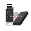 Univerzális hordozható, asztali akkumulátor töltő - Juice ECO 5 Power Bank - 2xUSB + Type-C - 15.000 mAh - fekete