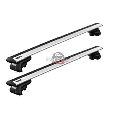 Thule Wingbar EVO 118 cm alumínium tetőcsomagtartó tetőkorláttal ellátott Alfa Romeo, Audi... típusokra (THU_710410_711200)