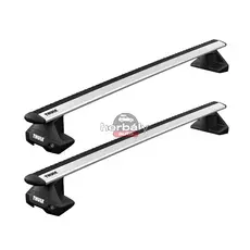 Thule Wingbar EVO 135 cm alumínium tetőcsomagtartó normáltetős Mitsubishi típusokra (THU_710500_KIT5217_711400)