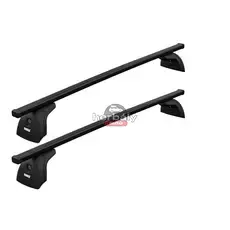 Thule SquareBar 135 cm acél tetőcsomagtartó fix rögzítési ponttal rendelkező Ford típusokra (THU_753000_KIT3151_712400)