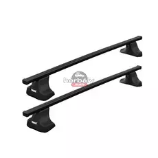 Thule SquareBar acél tetőcsomagtartó normáltetős autókhoz (THU_754002_KIT1732_712300)