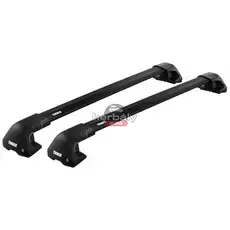 Thule Wingbar Edge 104 cm tetőcsomagtartó normáltetős autókhoz, fekete (Mitsubishi típusokra (THU_720500_KIT5217_721520_721520)