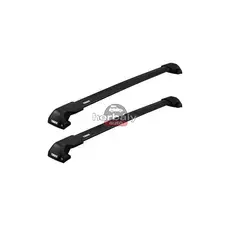Thule Wingbar Edge 95 cm tetőcsomagtartó integrált tetősines autókhoz, fekete (Volvo típusokra (THU_720600_KIT6010_721420_721320)