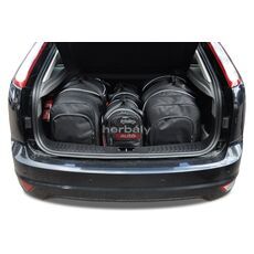 Kjust utazótáska szett Ford Focus Hatchback 2004-2011, 4 darab táskával (7015016)