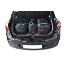 Kjust utazótáska szett Hyundai I30 Hatchback 2012-2016, 3 darab táskával (7018016)