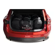 Kjust utazótáska szett Mazda 3 Hatchback 2013-2018, 4 darab táskával (7026002)