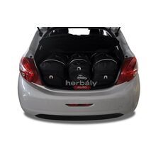 Kjust utazótáska szett Peugeot 208 Hatchback 2012-2015, 3 darab táskával (7032004)