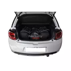 Kjust utazótáska szett Citroen Ds3 Hatchback 2009-2016, 3 darab táskával (7010010)