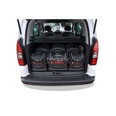 Kjust utazótáska szett Peugeot Partner 2008+, 6 darab táskával (7032016)