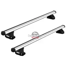 Thule SquareBar 118 cm tetőcsomagtartó fixpontos Jeep típusokra (THU_710700_KIT7003_712200) 