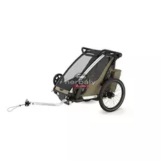 Thule Chariot Cross 2 Single 10201036, Faded Khaki Thule Chariot Cross 2 Single 10201036, Faded Khaki