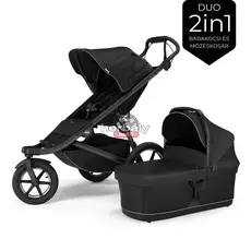 Thule Urban Glide 3 babakocsi+mózeskosár 2az1-ben, black