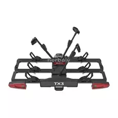 Spinder TX3 LED S30012 E-bike ready kerékpárszállító vonóhorogra, fekete