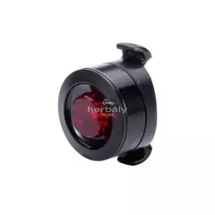 BBB BLS-122 kerékpáros világítás Spy hátsó mini lámpa, 7 lumen, fekete