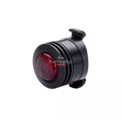 BBB BLS-126 kerékpáros világítás Spy hátsó mini lámpa, USB 15, lumen, tölthető lítium akkumulátor, fekete
