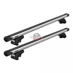Thule SlideBar tetőcsomagtartó tetőkorláttal ellátott autókhoz (THU_710400_891000)