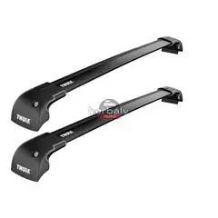 Thule Wingbar Edge tetőcsomagtartó fix rögzítési ponttal rendelkező autókhoz, fekete (THU_959620_KIT3153)