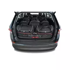 Kjust utazótáska szett Skoda Kodiaq 2016+, 5 darab táskával (7037024)
