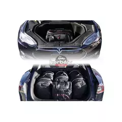 Kjust utazótáska szett Tesla Model S 2014+, 6 darab táskával (7050001)