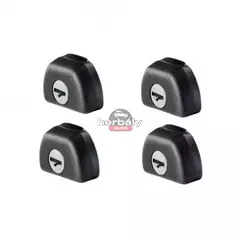 Cruz Lopásgátló 932-043 tetőcsomagtartóra, fekete